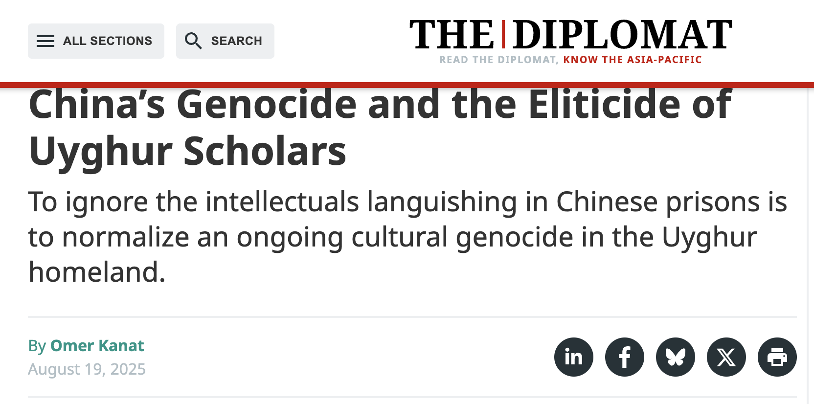 ئۆمەر قانات دىپلومات ژۇرنىلى